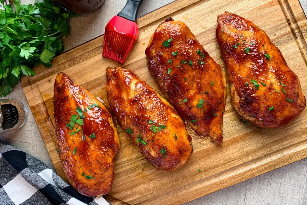 30-minute oven-baked BBQ chicken breast recipe