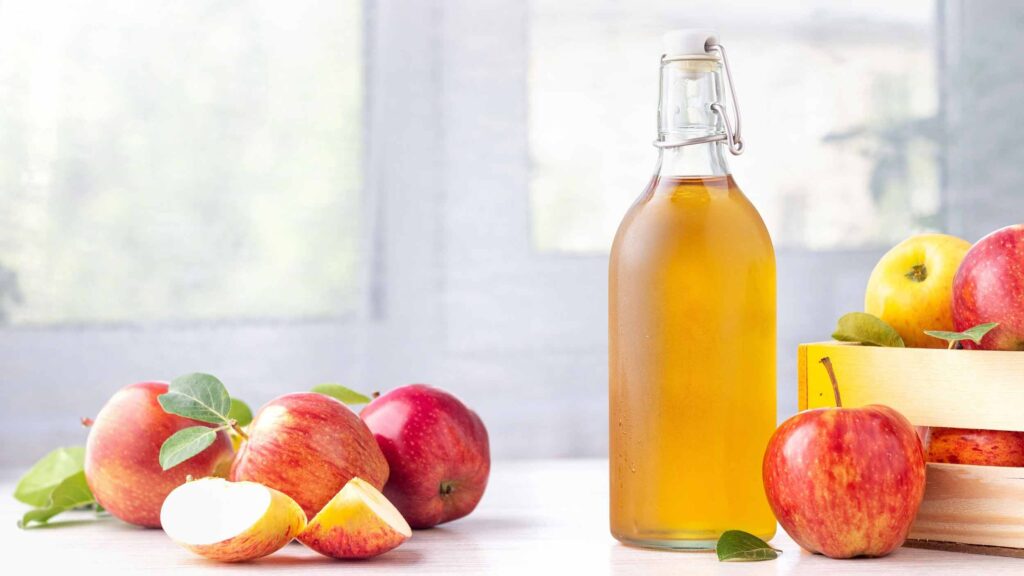 Apple Juice, Apple Cider, and Apple Cider Vinegar   to Smoked Ribs