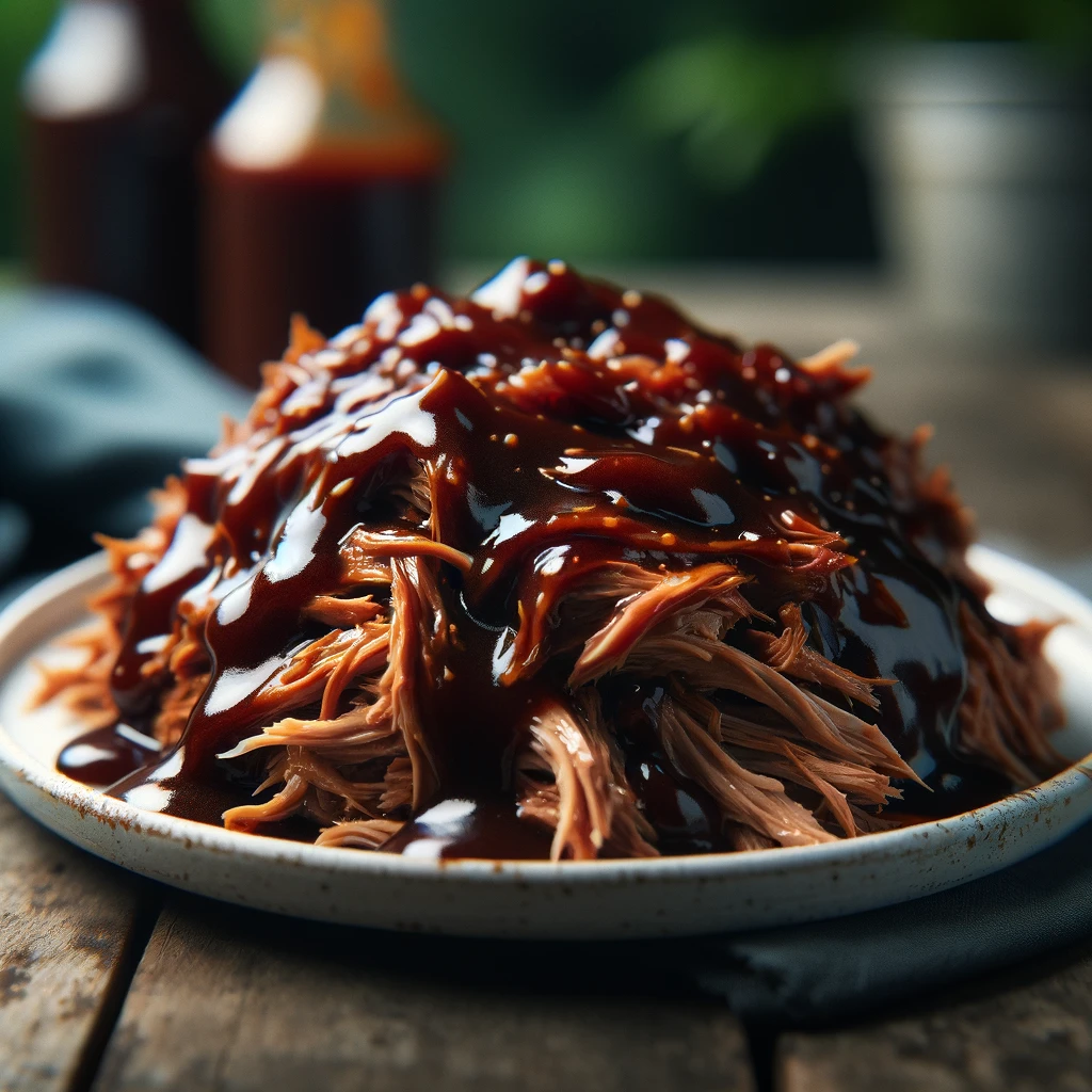 Calories in Pulled Pork Bbq With Sugar Free BBQ Sauce