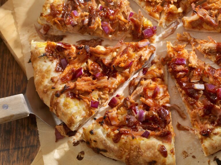 Quick & Easy BBQ Chicken Pizza with Whole Foods BBQ Sauce