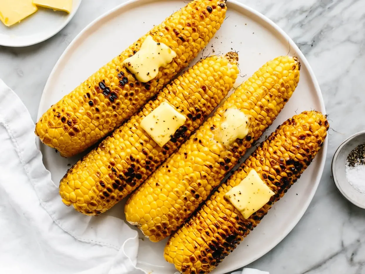 grilled corn on the cob