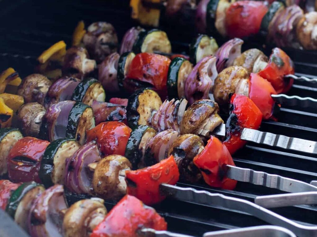 How Long Do Vegetable Skewers Take on the Grill?