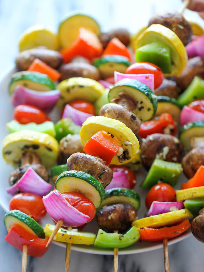 BBQ Veggie Skewers with Whole Foods BBQ Sauce Recipe