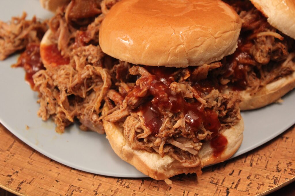 BBQ Pulled Pork Sandwiches with Whole Foods BBQ Sauce