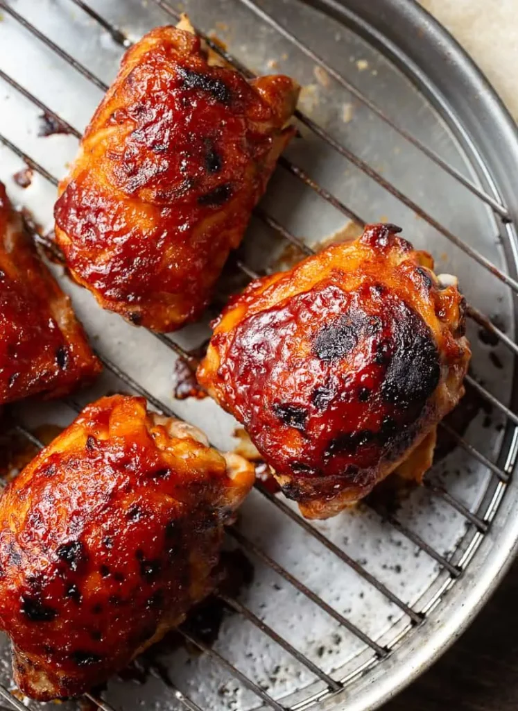 How Many Calories are in a Barbecue Chicken Thigh?
