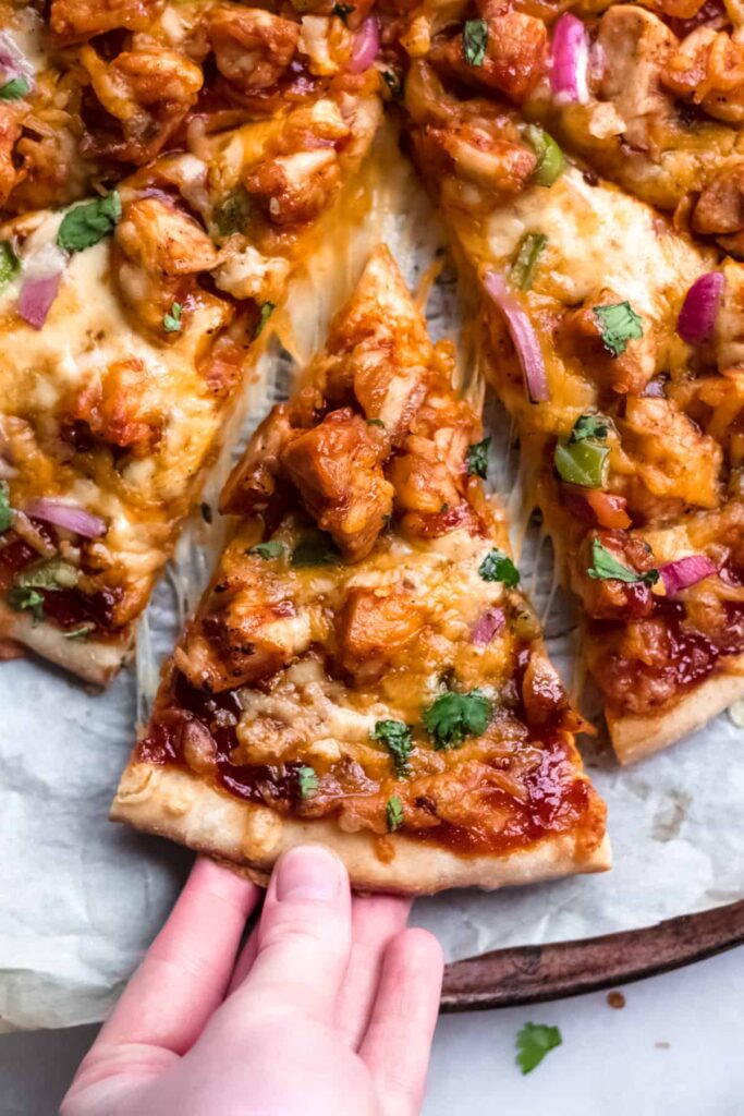 What is BBQ Chicken Pizza with Whole Foods BBQ Sauce?