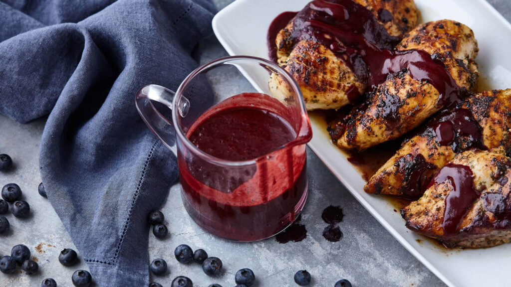 Blueberry Chipotle BBQ Sauce