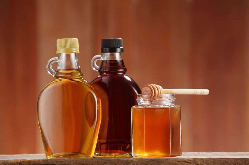 Honey or Maple Syrup: