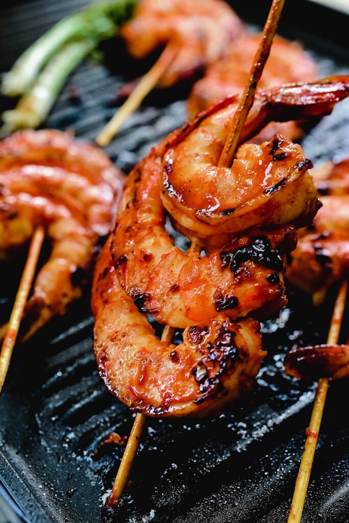 Zesty Grilled Shrimp BBQ low-carb recipes
