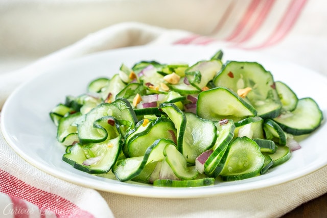 What to Serve with BBQ Beef Brisket: Cucumber Salad