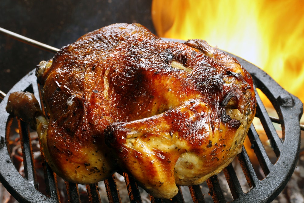 Grilled Whole Turkey