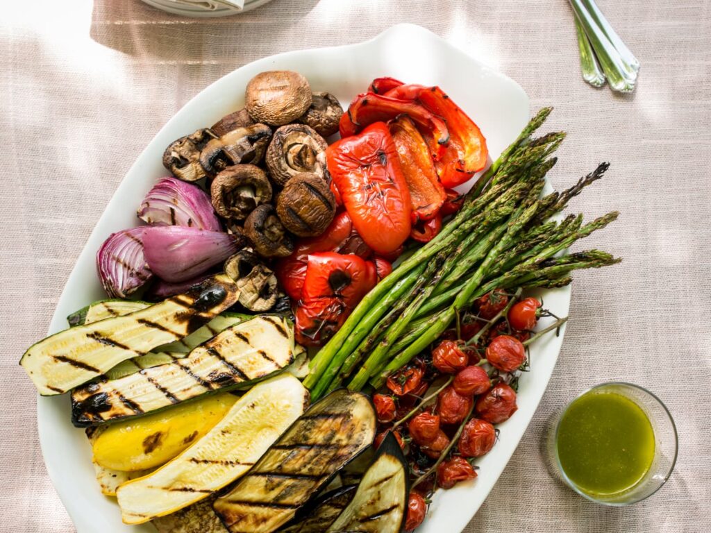 What to Serve with BBQ Beef Brisket: Grilled Vegetables