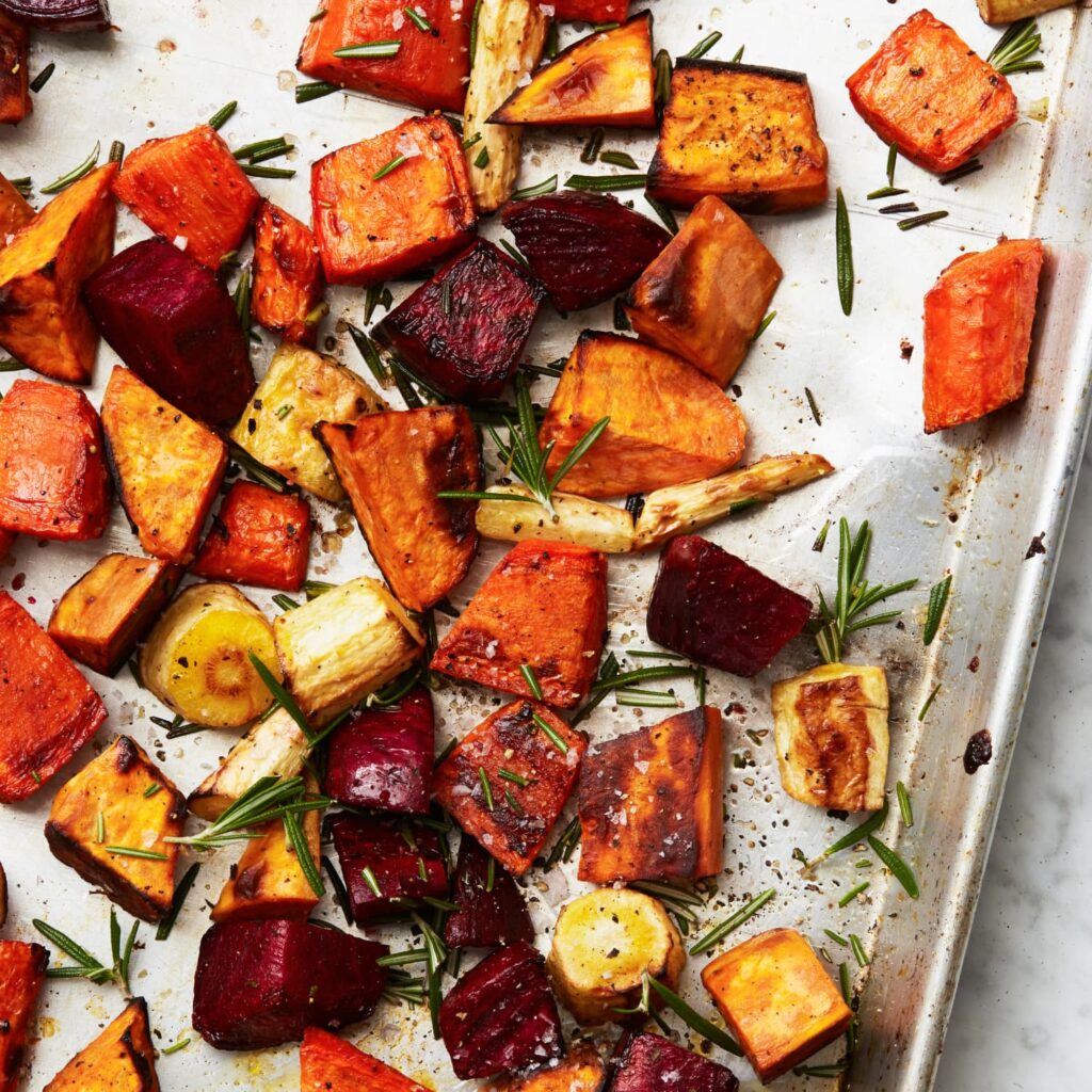 Grill Roasted Root Vegetables