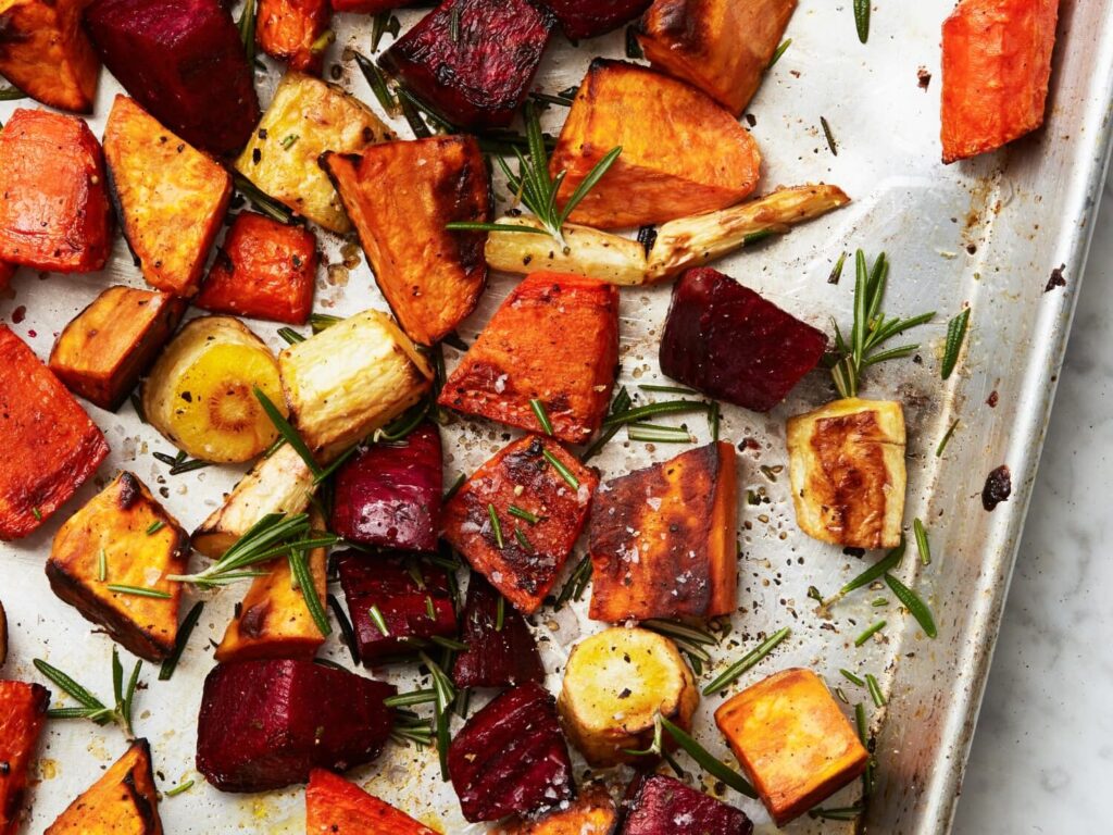 Grill Roasted Root Vegetables