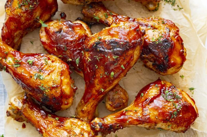 Best Baked BBQ Chicken Legs Recipe