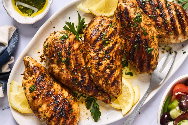 Savor the Flavor: BBQ Greek Chicken Breast