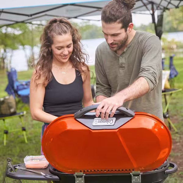 Portable Coleman BBQ First impression