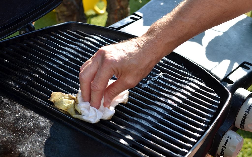 Oil the Grate: Lightly oil the grill grate to keep the chicken from sticking. 
