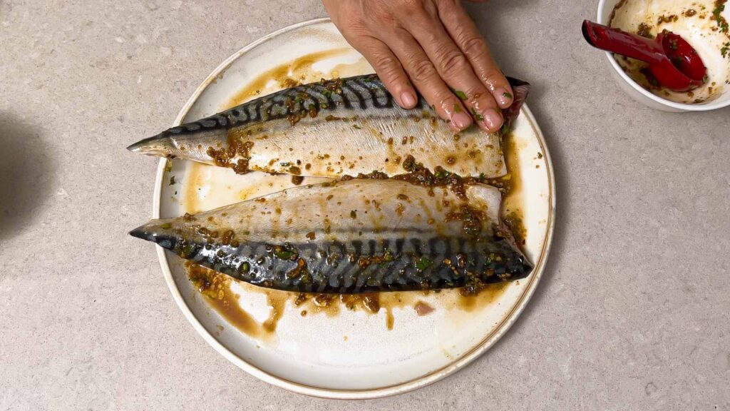 Marinating for Flavor Mackerel for Your BBQ