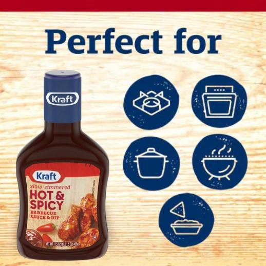 How Do you Use Kraft Hot and Spicy BBQ Sauce?