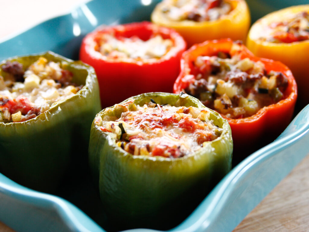 Stuffed Bell Peppers BBQ Grilled Side Dishes