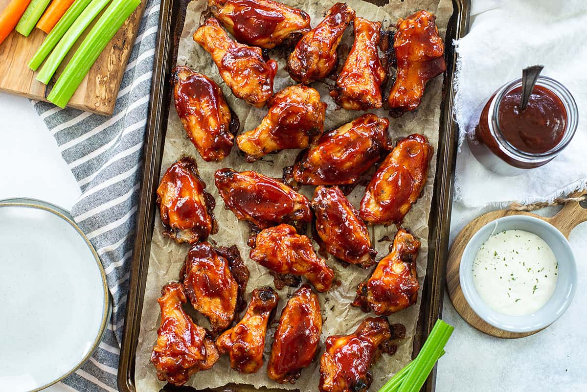 baked bbq chicken wings recipes