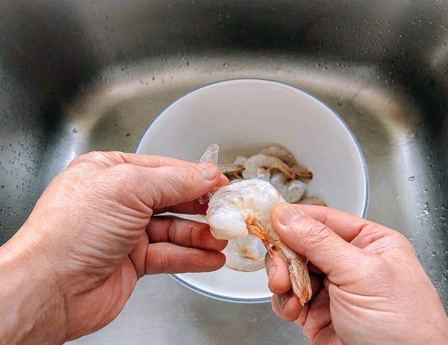 Preparing Your Shrimp