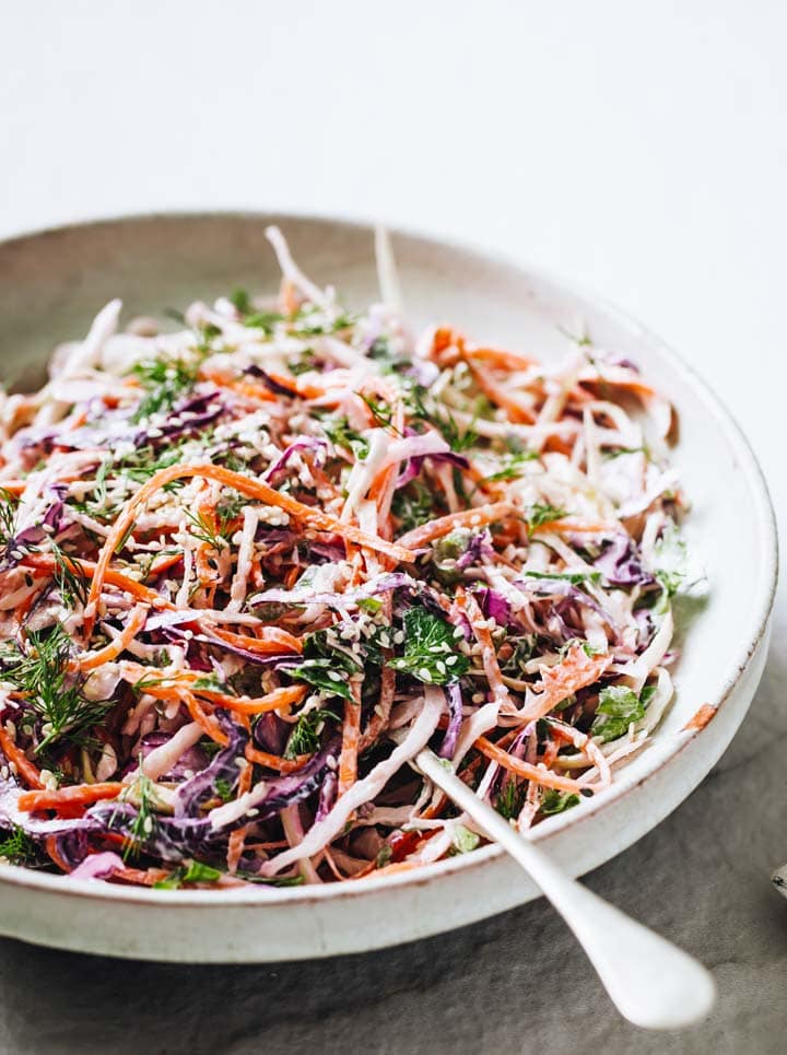 Zesty Keto Coleslaw: A Tangy Twist for Keto Sides for BBQ