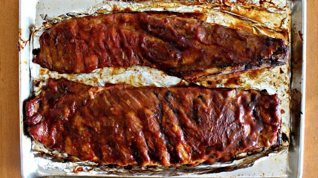 Cook BBQ Pork Ribs in the Oven