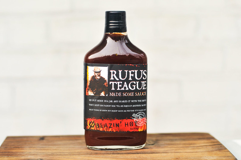 Best Rufus Teague BBQ sauce Blazin’ Hot
