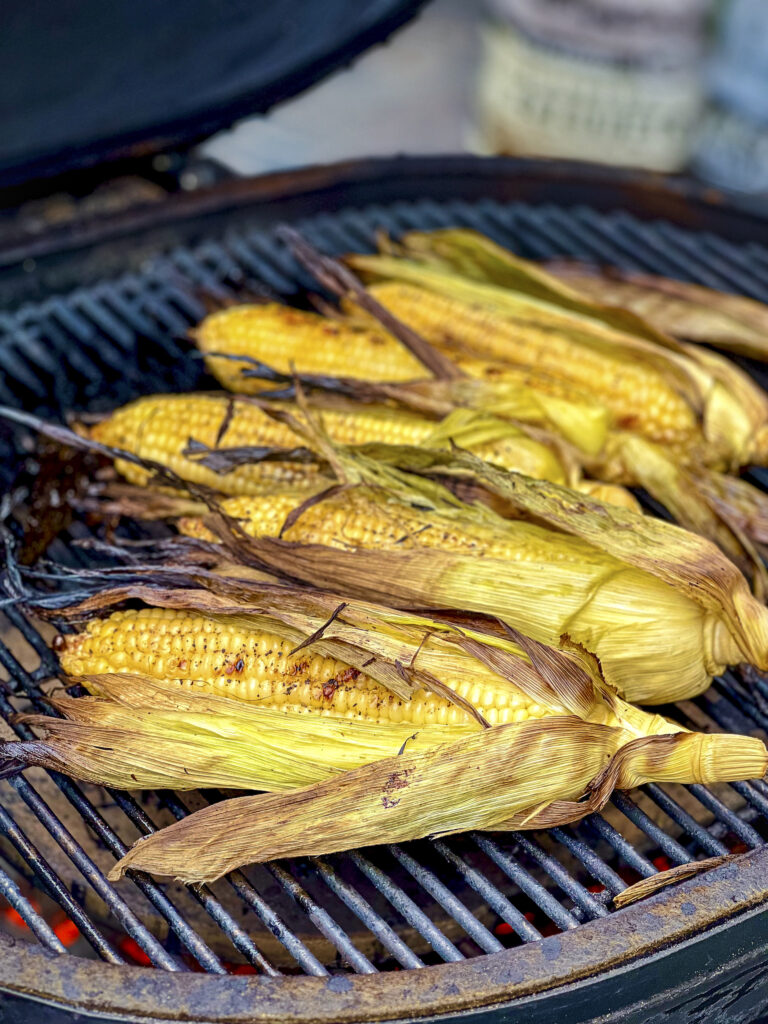 How Long to BBQ Corn on the Cob with a husk