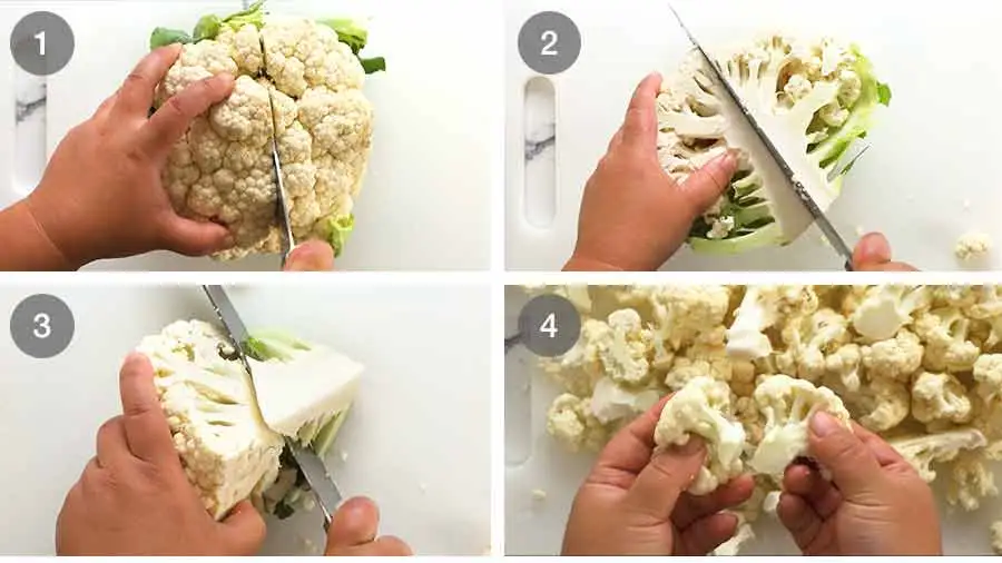 How Do You Cut Cauliflower for Wings?