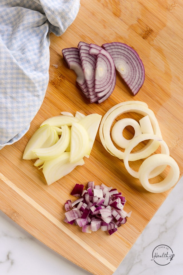 How to Cut Onions for Hot Dogs