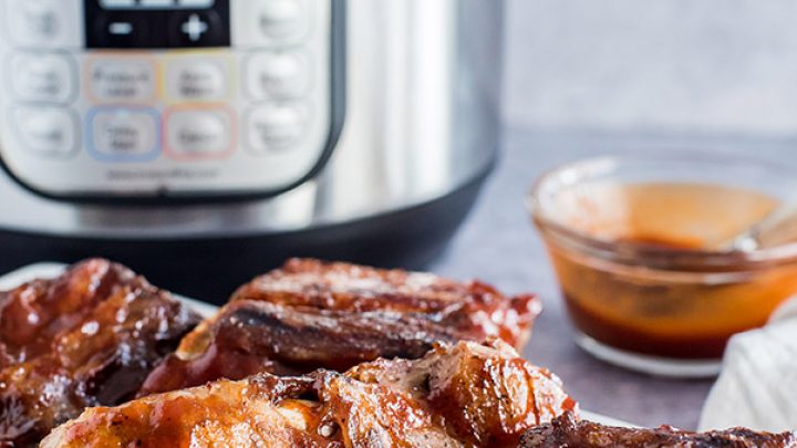 Pressure Cooker BBQ Braised Country-Style Pork Ribs