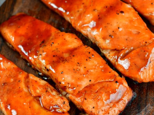Simple BBQ Marinade for salmon