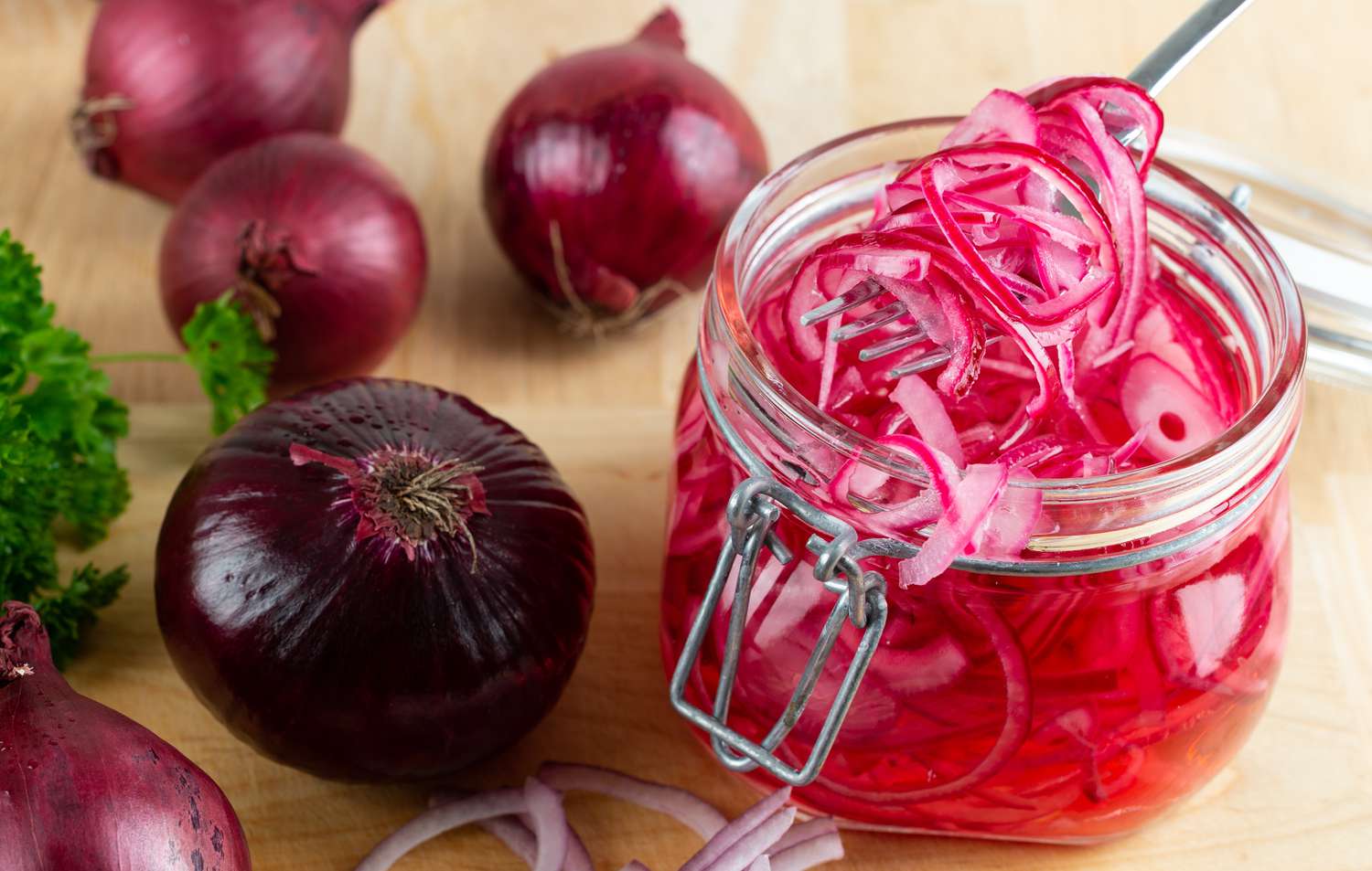 BBQ Pickled Red Onions