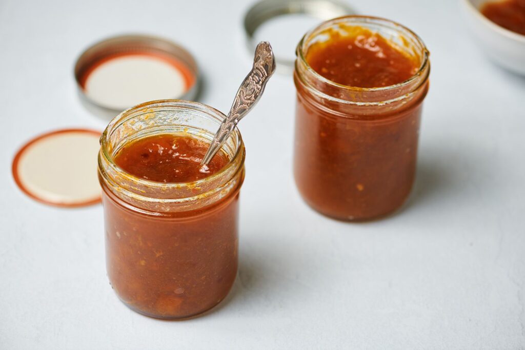 Apricot BBQ Sauce for Canning