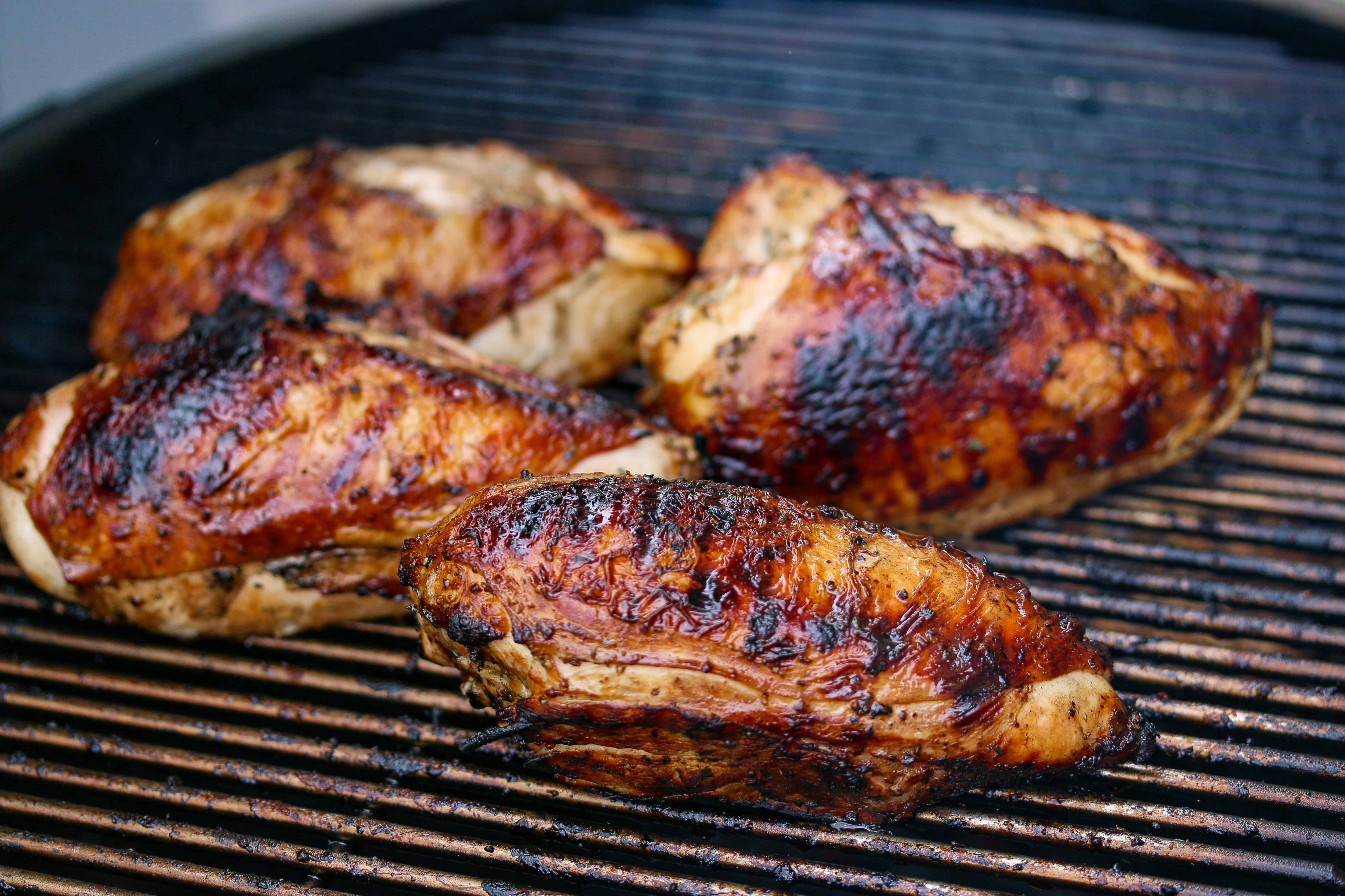 Step-by-step guide to Grilling Chicken Breasts on a charcoal grill