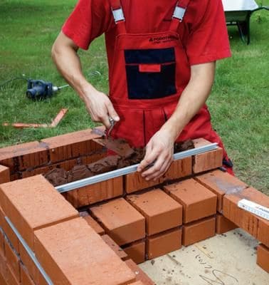 how to build brick bbq with chimney