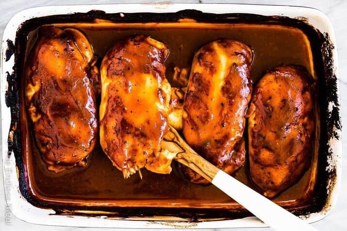 BBQ Chicken Breasts in the Oven