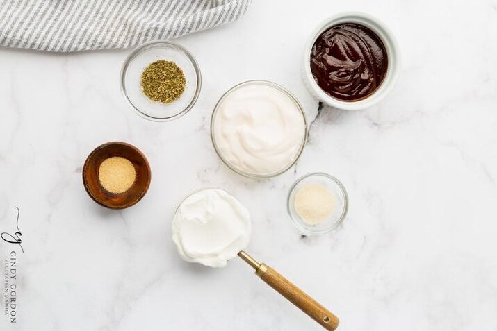 Semi-Homemade BBQ Ranch Dressing Ingredients Needed