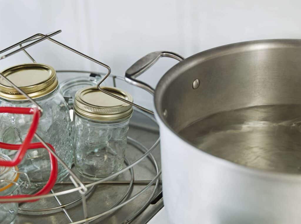 Step-by-Step BBQ Sauce Canning: Sterilizing the Jars