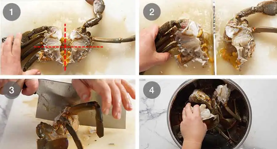 How to prepare crab legs on a BBQ
