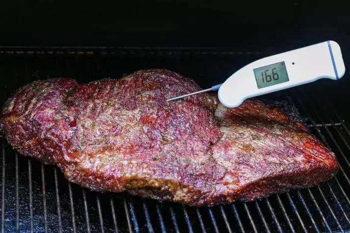Guide to BBQing brisket on a gas grill.