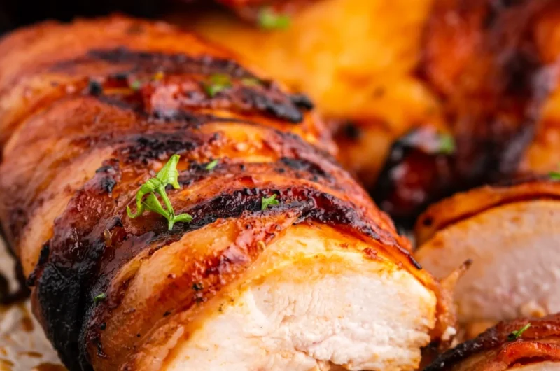 BBQ Chicken with Bacon