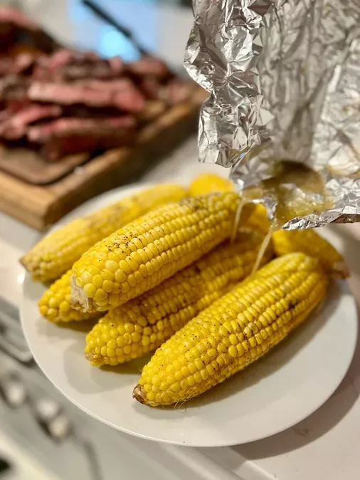 Serving suggestions for Easy Guide to BBQ Corn in Foil on the Cob