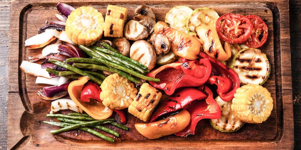 smoked Vegetables for Delicious BBQ chili recipe