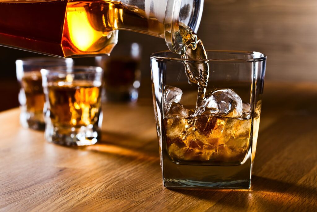 Whiskey, Bourbon, or Beer for Depth