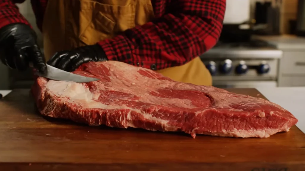 Step by step guide on how to Trim a Brisket