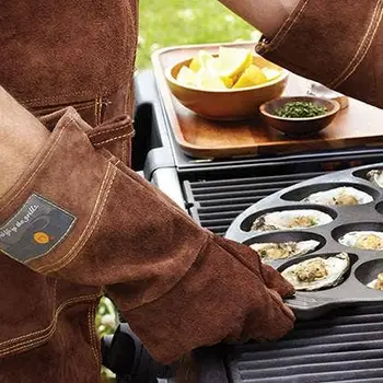 Leather Grill Gloves: Best BBQ mitts for 2024
